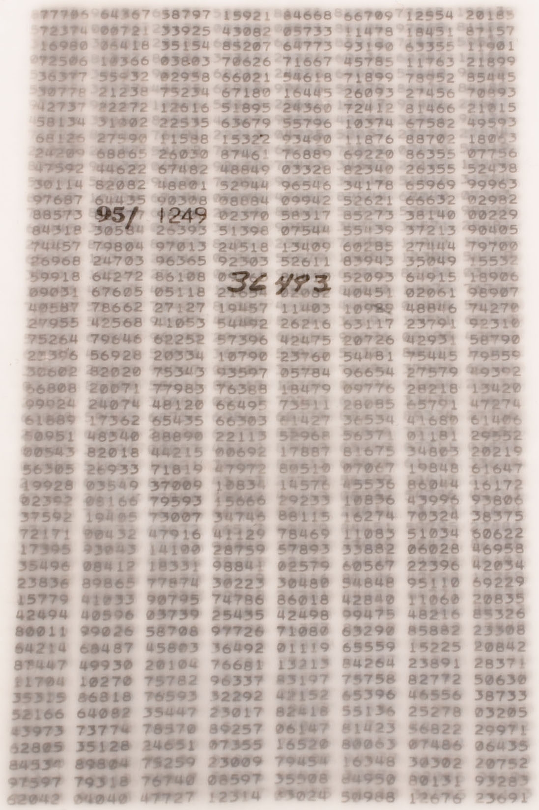 An actual one-time pad held by the CIA. The Soviet mistake of reusing keys from this method was the starting point of the Venona decryption effort.